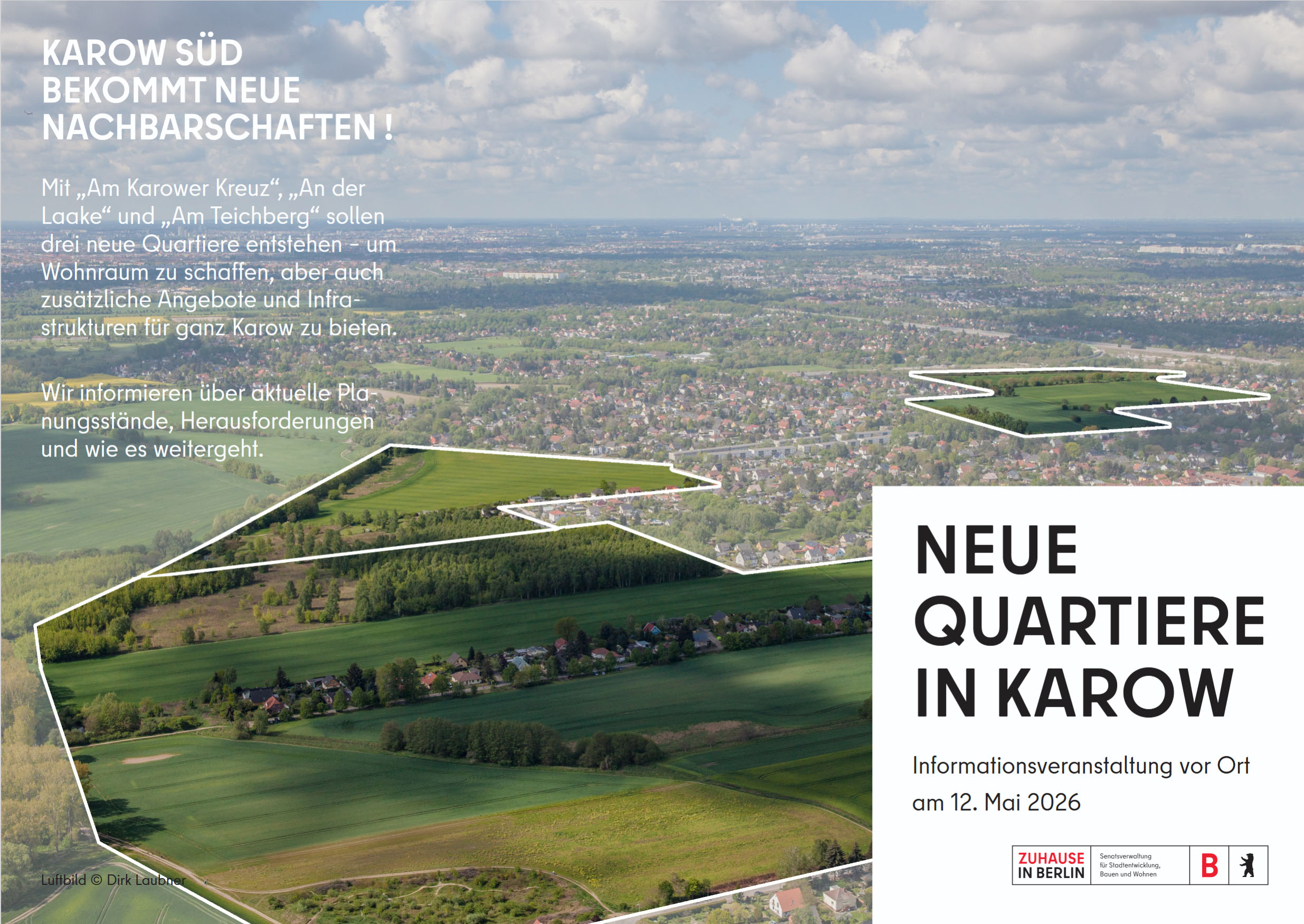 Informationsveranstaltung Karow am 12. Mai 2026 